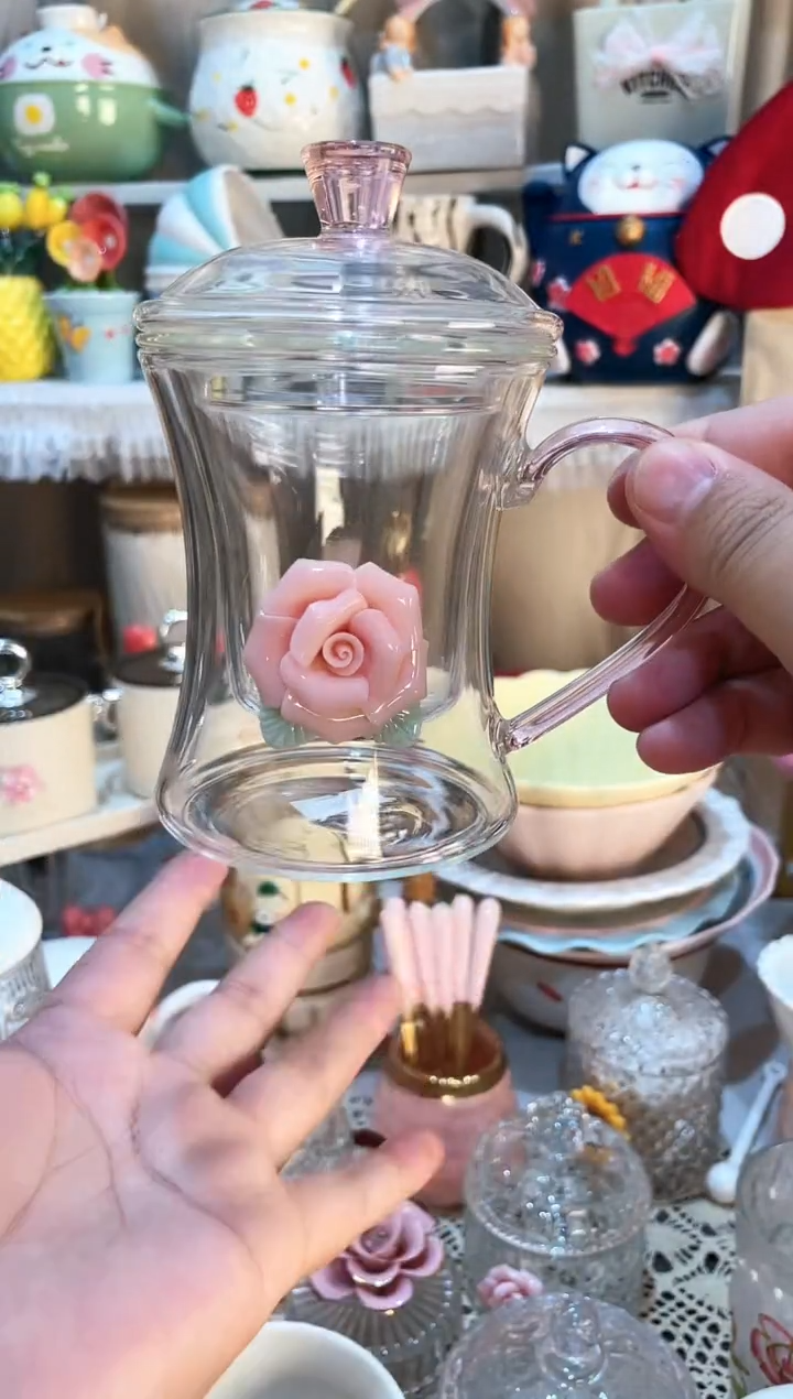 【闪购商品】瓷片泡茶杯 质量好发货快放心拍