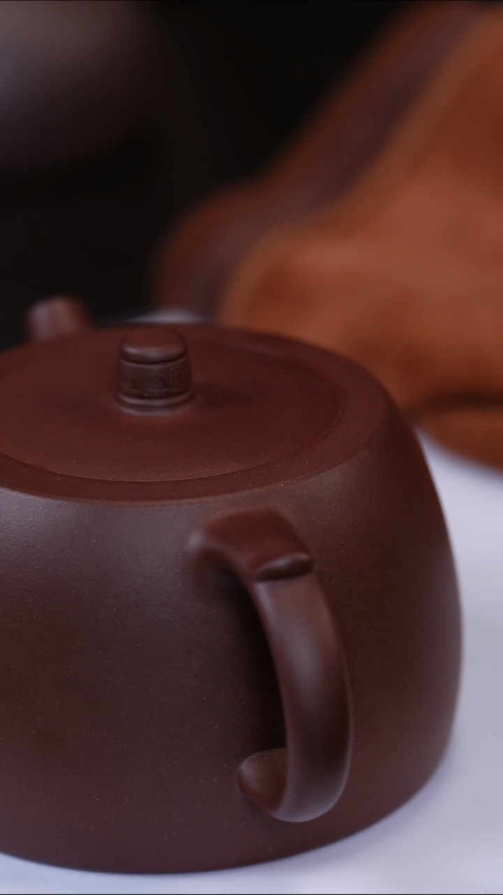 【闪购商品】紫砂茶壶福利  镜铎  200C 紫泥