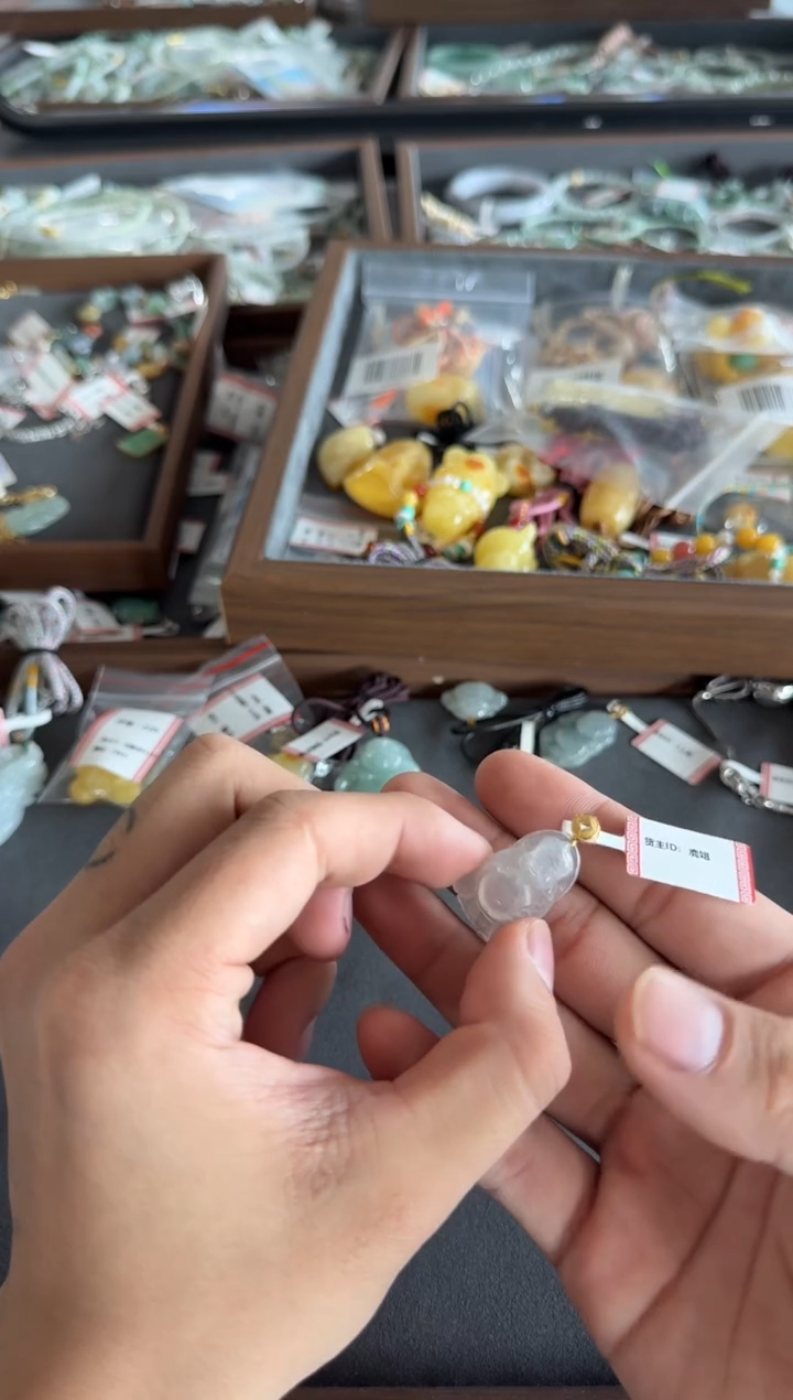 颈饰未镶嵌翡翠7220号买断