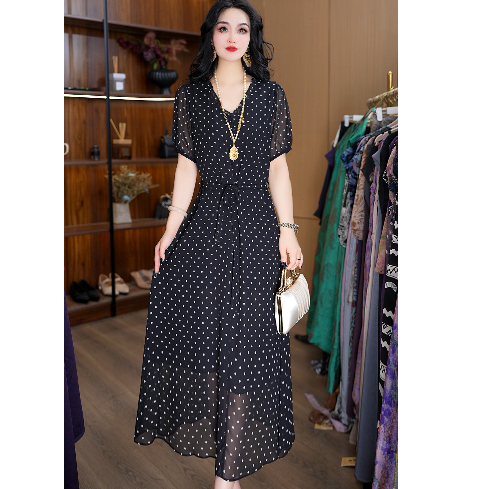 8477-10新款女士连衣裙