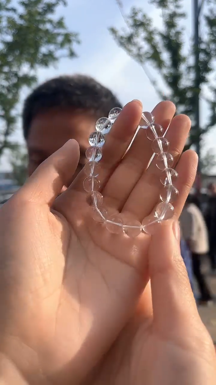 水晶手链未镶嵌天然AA手串多样性发一10mm
