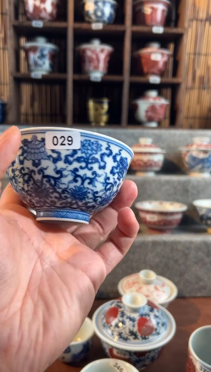 【闪购商品】029035天禄言瓷手绘茶具