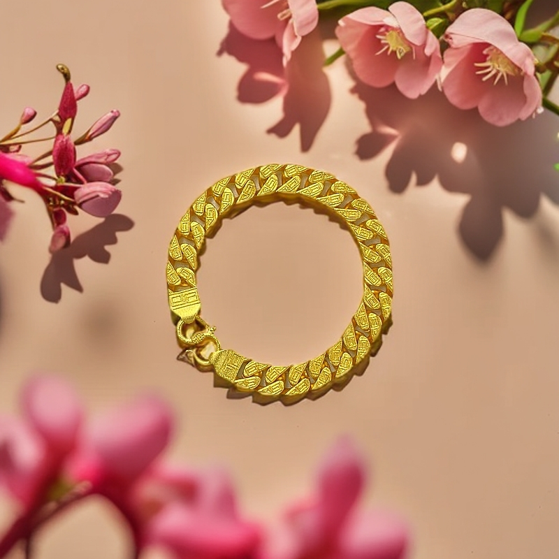 足银手链 古文手链气质时尚百搭大气经典简约环环相扣精美复古