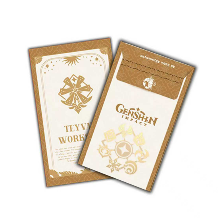 【提壶罐顶】原神·提瓦特工坊三弹 亚克力卡 水晶色纸 收藏国卡代拆