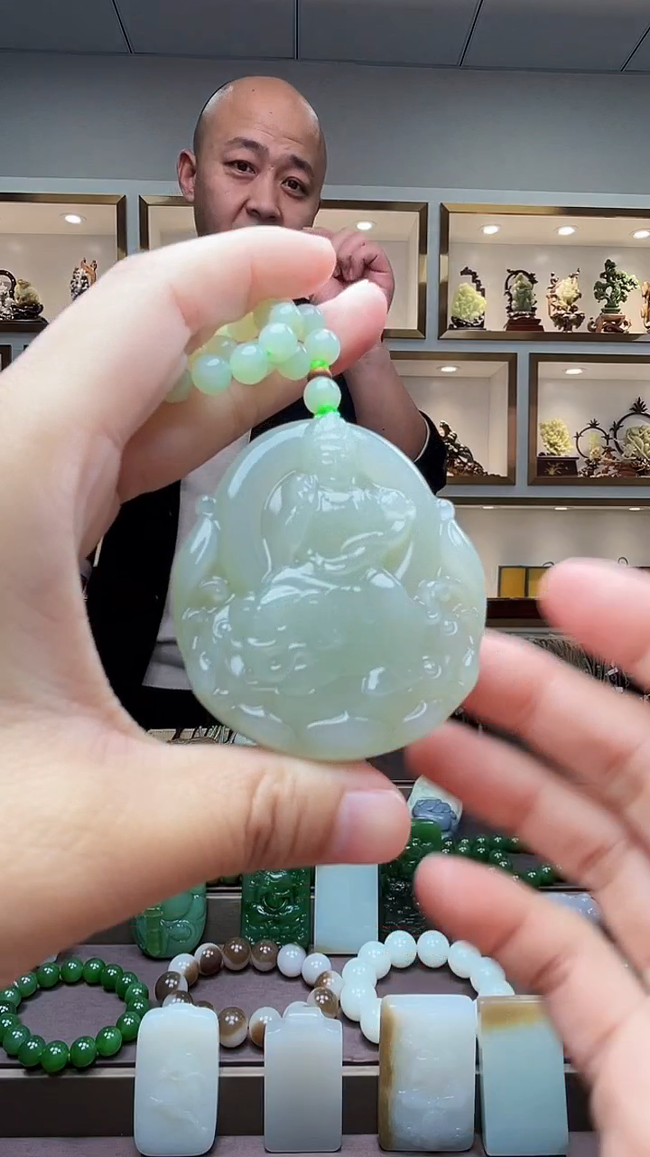 【闪购商品】和田玉颈饰未镶嵌苏