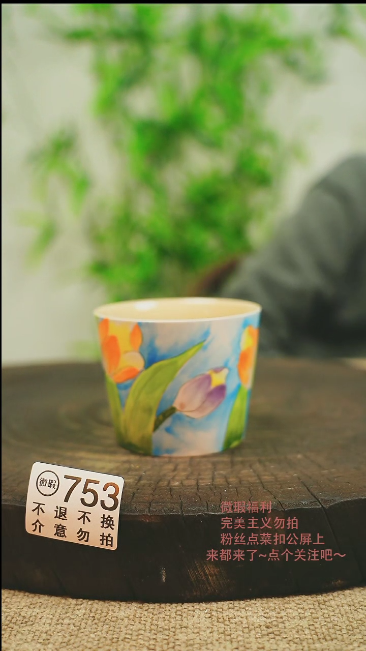【闪购商品】微瑕景德镇手工手绘753