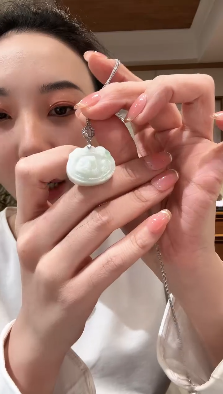 【闪购商品】翡翠颈饰未镶嵌国风