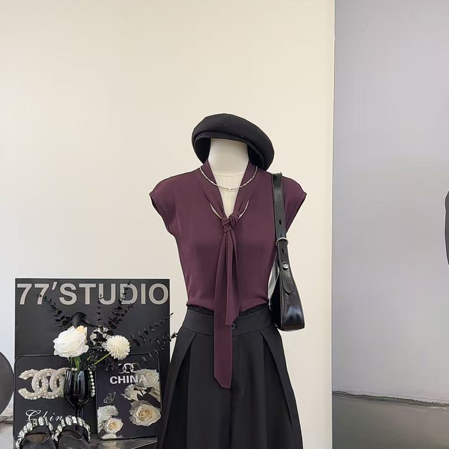 【苏兰文】高级感百搭上衣-19208