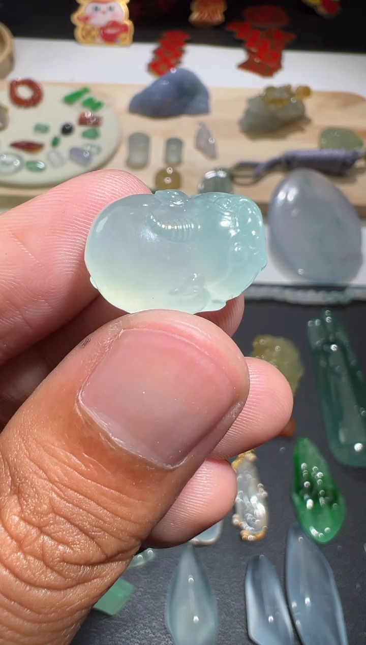 【闪购商品】定制翡翠未镶嵌天然缅甸A货翡翠