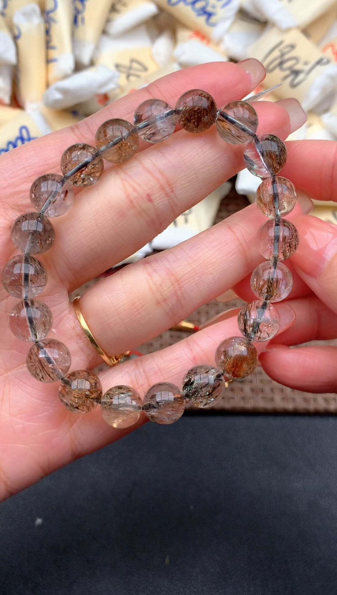 未镶嵌手串水晶—福利