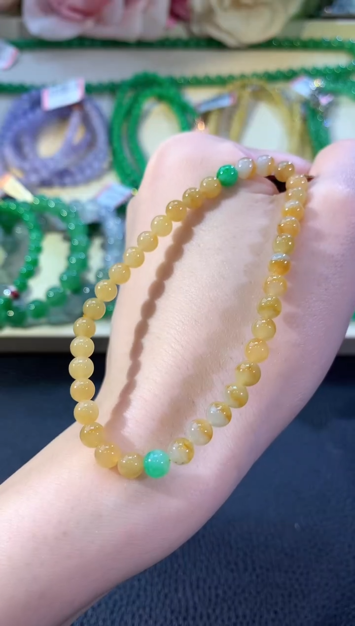 未镶嵌手串翡翠冬日珠宝E12