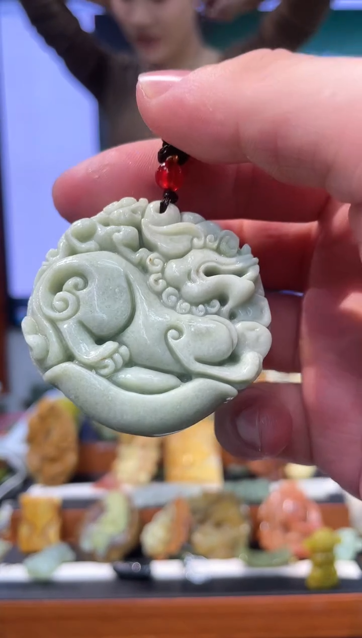 【闪购商品】岫玉吊坠未镶嵌·