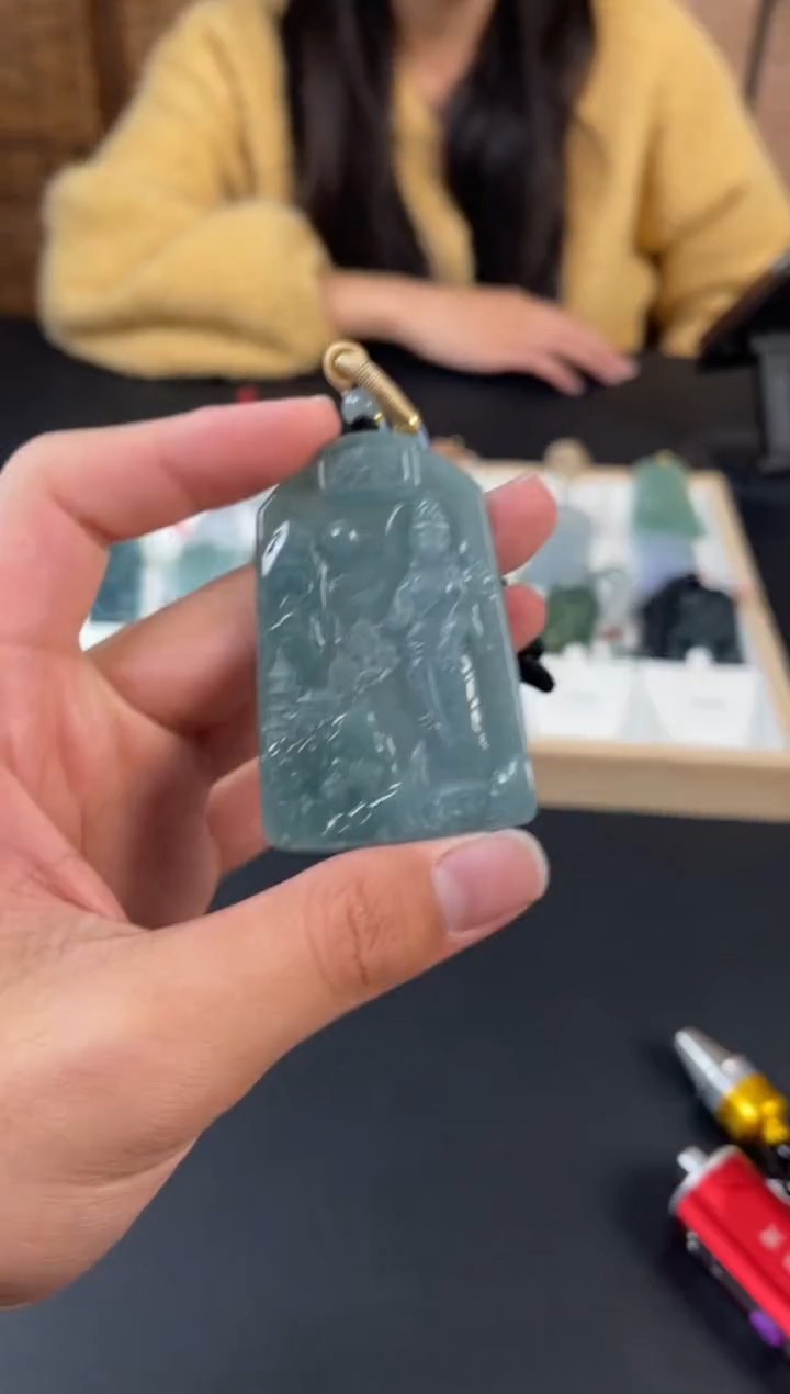 【闪购商品】翡翠颈饰未镶嵌翡翠吊坠YP-211