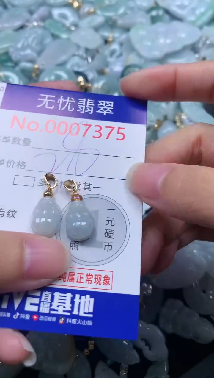 颈饰未镶嵌翡翠7375