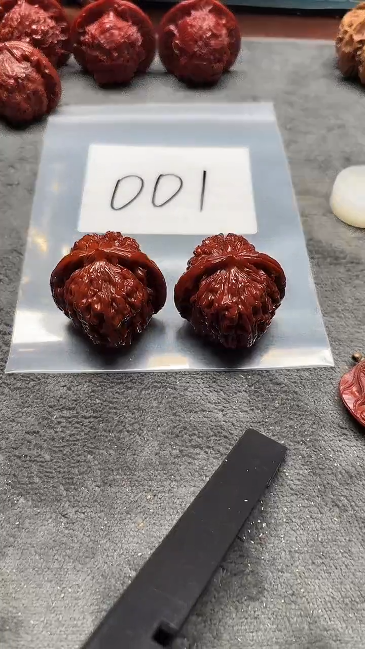 把件文玩核桃42尺 四座楼001