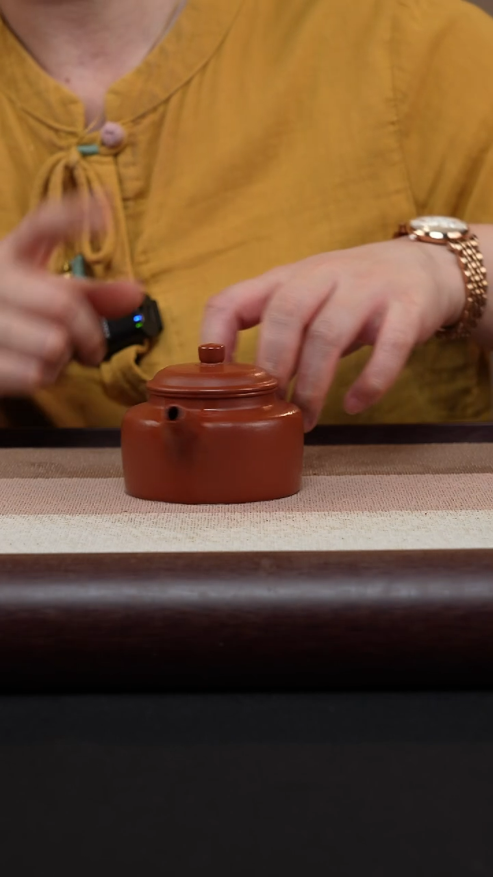 【闪购商品】紫砂茶壶德钟-朱泥MH-1714