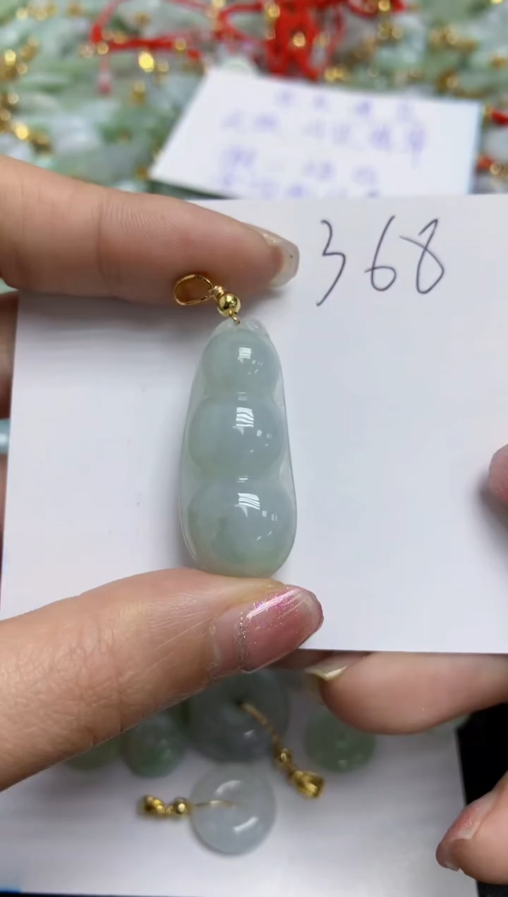 【闪购商品】翡翠颈饰合金天然翡翠A货