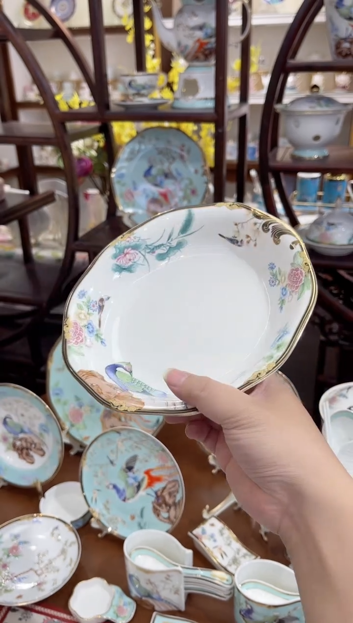 36%以上骨粉骨瓷8英寸深盘