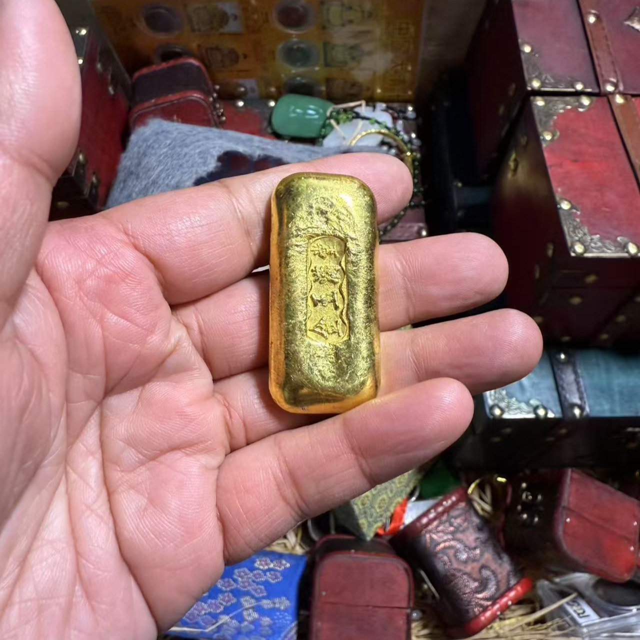 精品藏收好物复古小黄方条J