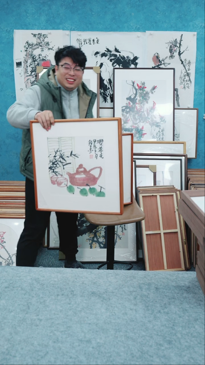 【闪购商品】国画50*50郑志超老师花鸟