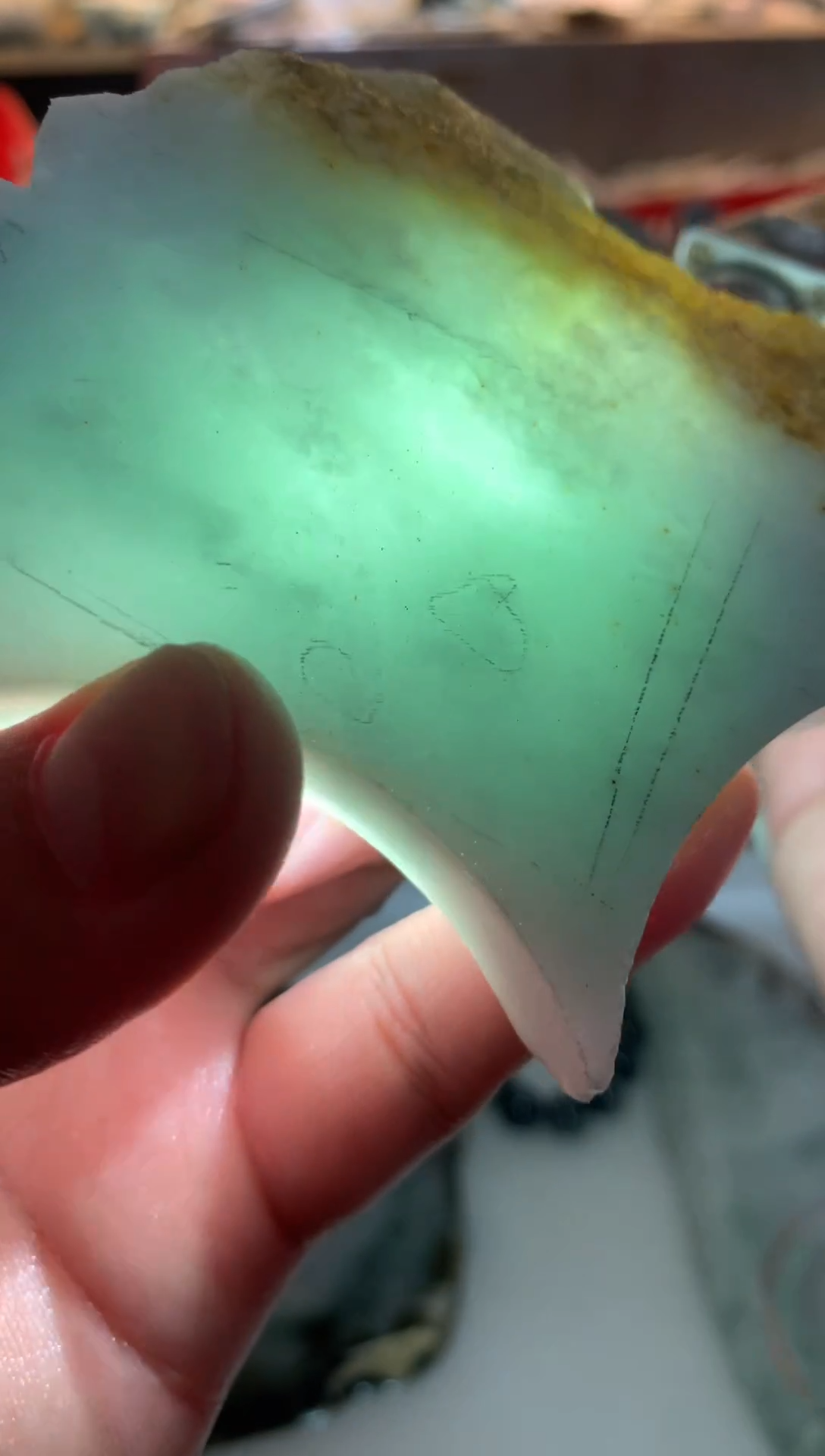 裸石翡翠0林0翡翠珠宝660