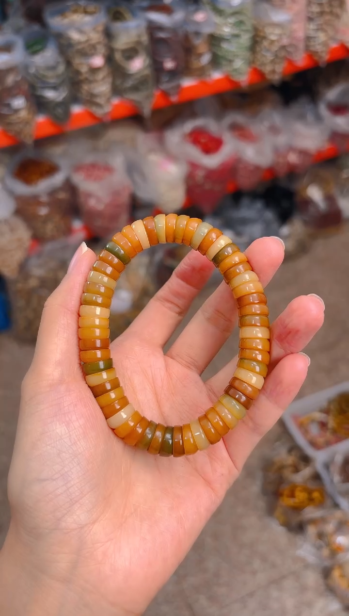 吊坠菩提根/象牙果一**H茶碗单圈手串