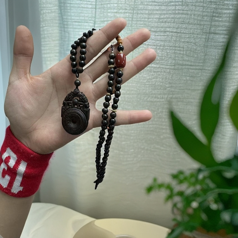 D51海南天山雪莲文玩吊坠