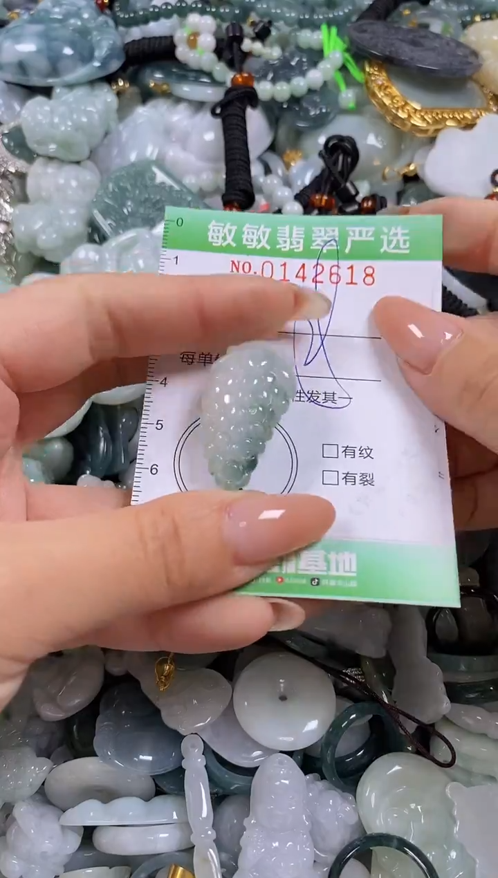 【闪购商品】翡翠未镶嵌颈饰闪购0142618