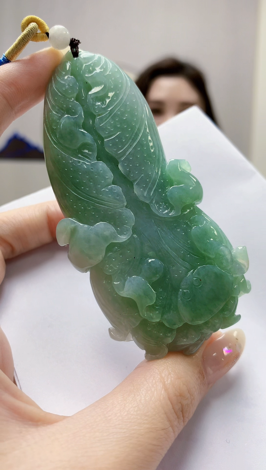 未镶嵌定制翡翠4829jw-毛货挂件1234