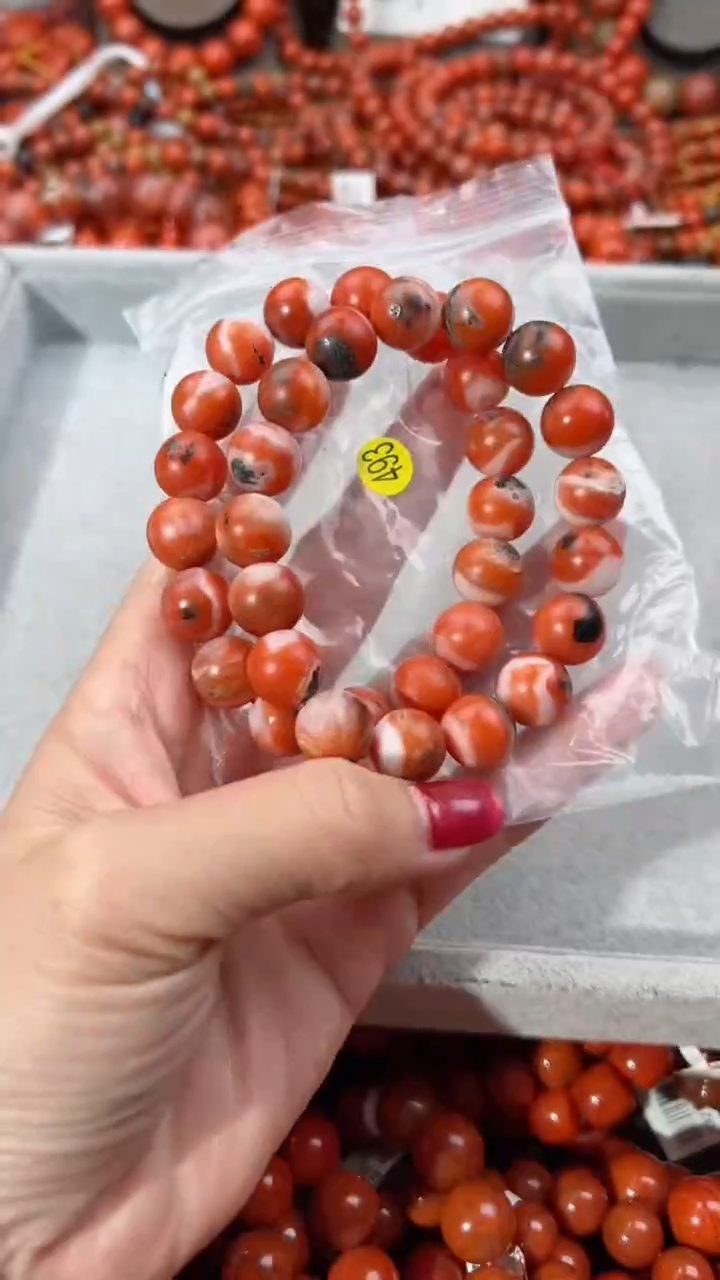 【闪购商品】南红玛瑙手串未镶嵌12+