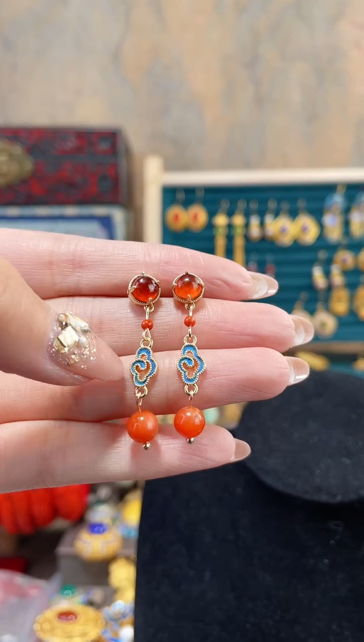 【闪购商品】非遗绝技精品耳钉