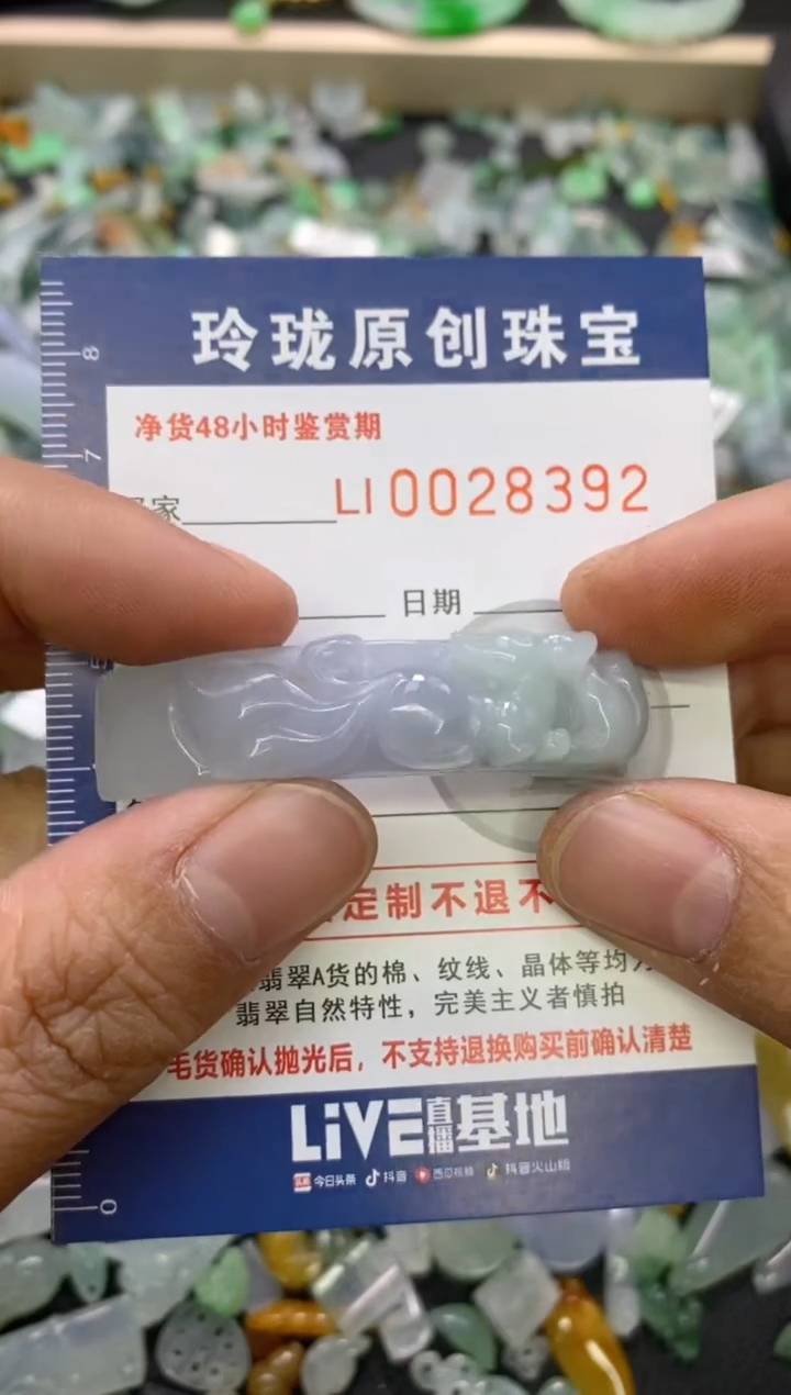 【闪购商品】翡翠颈饰未镶嵌翡翠净货28392