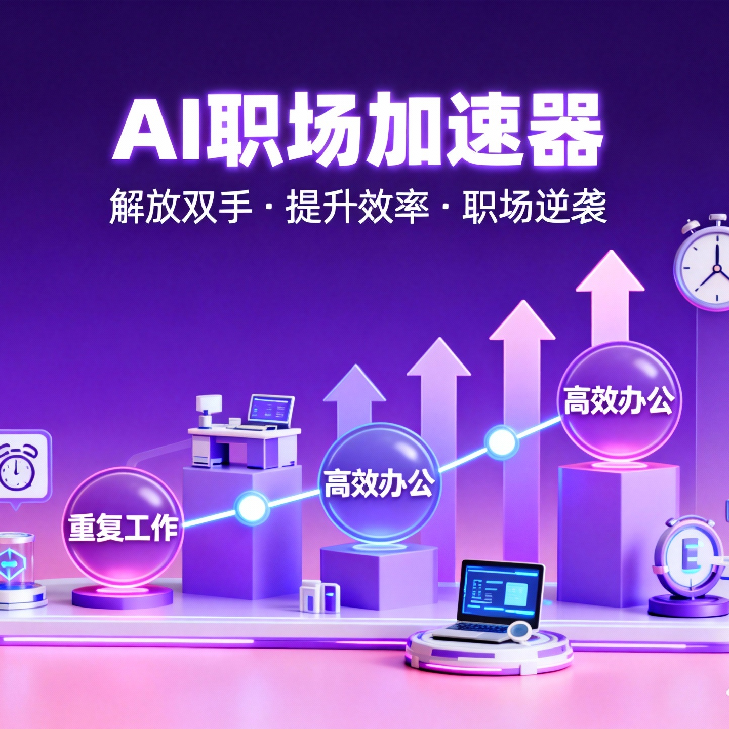 给打工人的AI工具课：告别重复琐事，做高效职场人