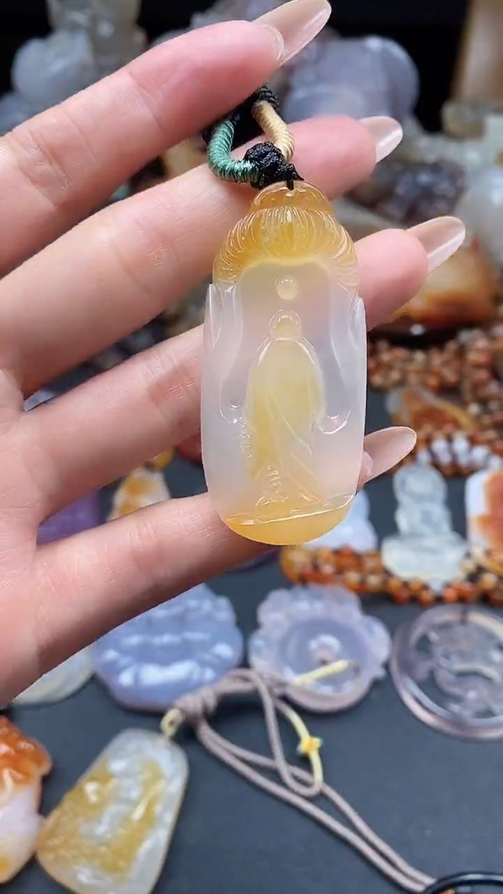 【闪购商品】玛瑙/玉髓颈饰未镶嵌dd