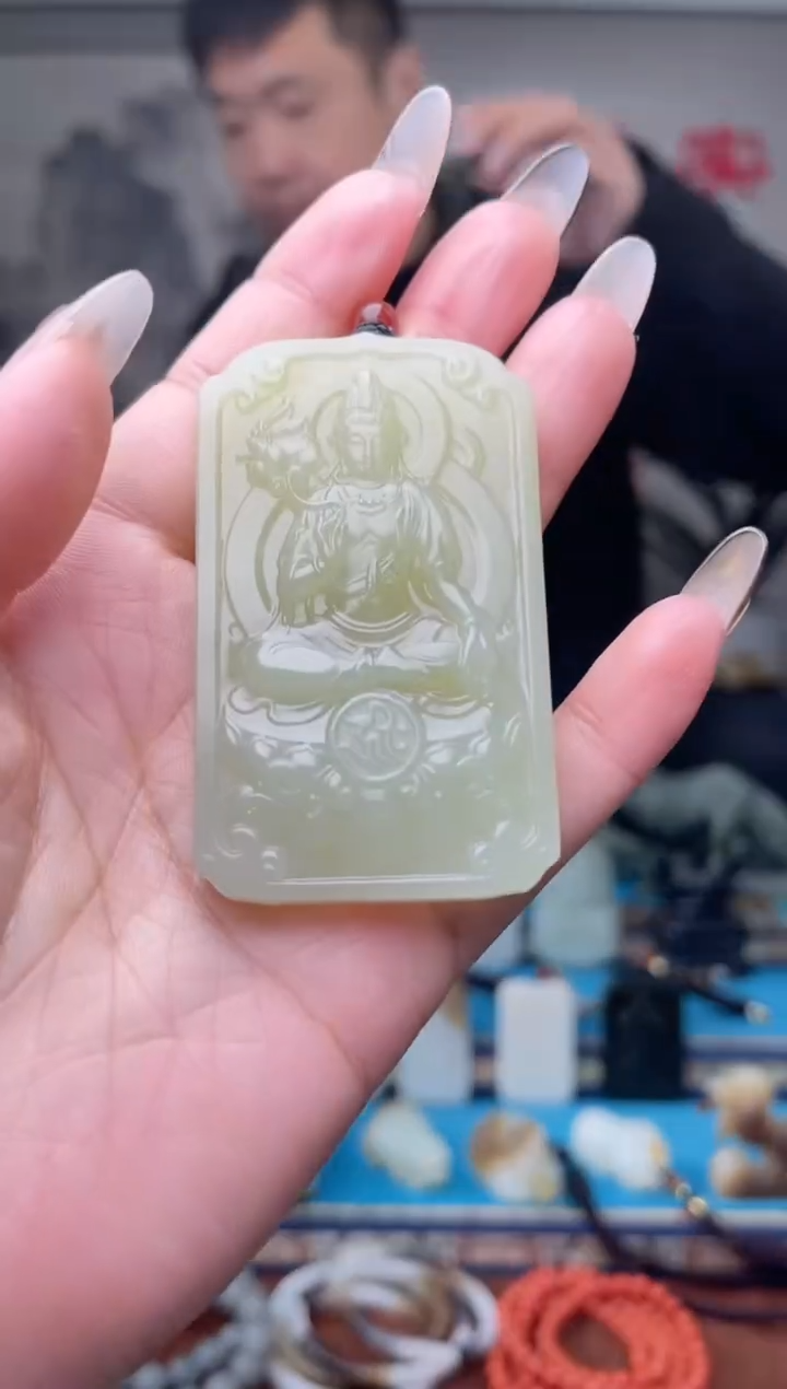 【闪购商品】和田玉挂件未镶嵌1