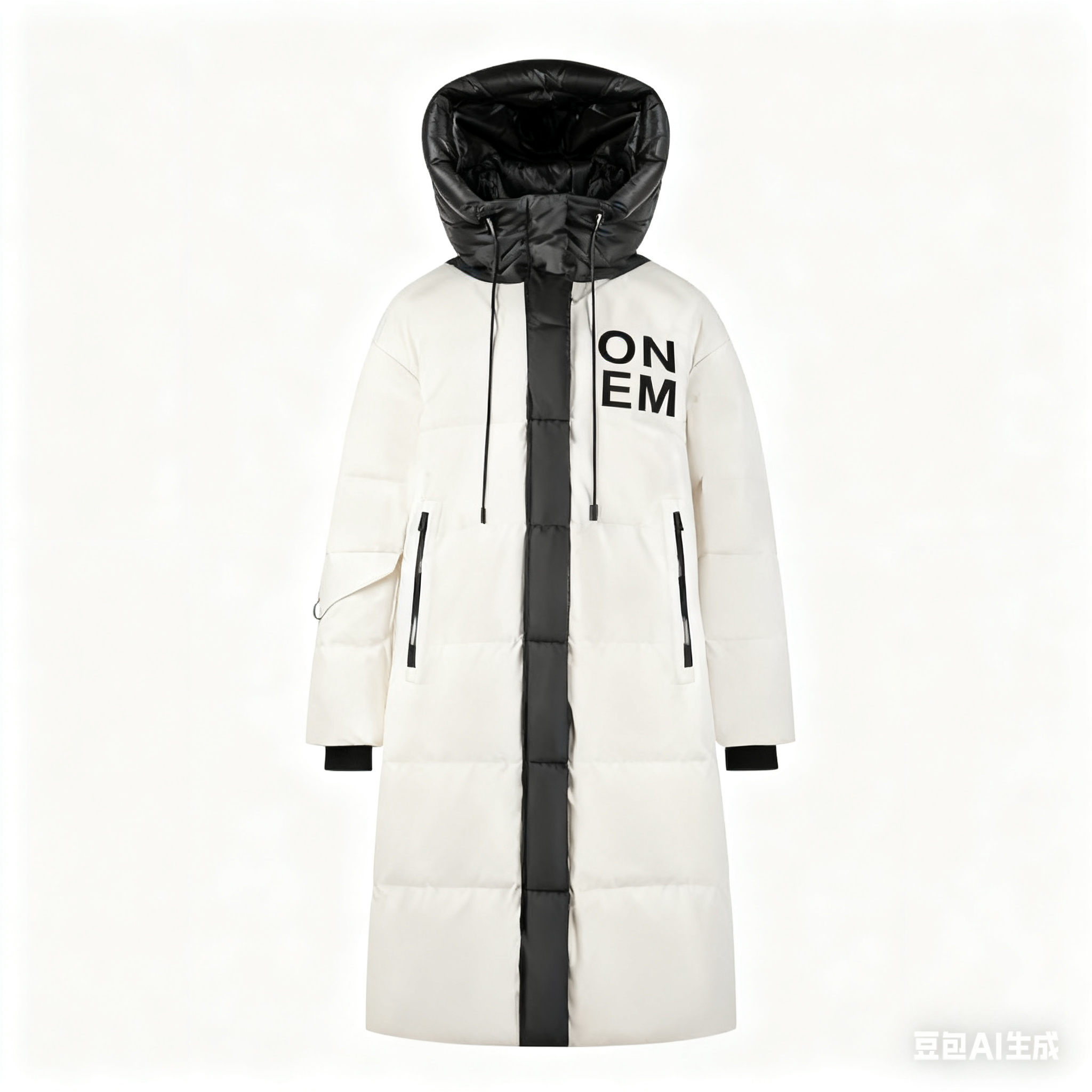 【BLB•板老板】2025冬季新款90白鸭绒三防面料长款羽绒服