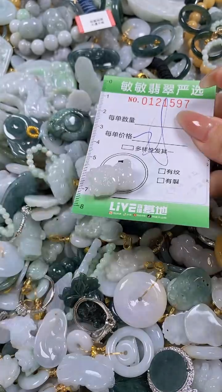 【闪购商品】翡翠颈饰未镶嵌闪购0121597