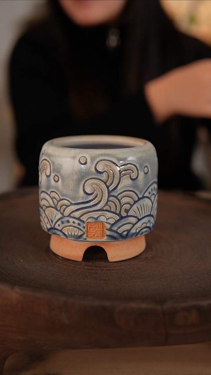 【闪购商品】红陶1-23-219默认微瑕口6.5