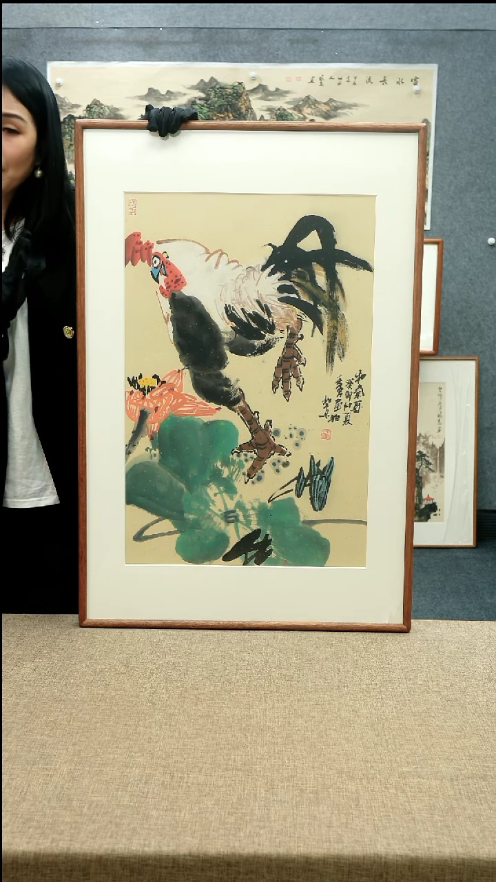 【闪购商品】国画62*92李芹老师花鸟