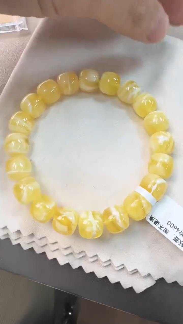 手串蜜蜡未镶嵌蜜蜡手串多样性发货发其一