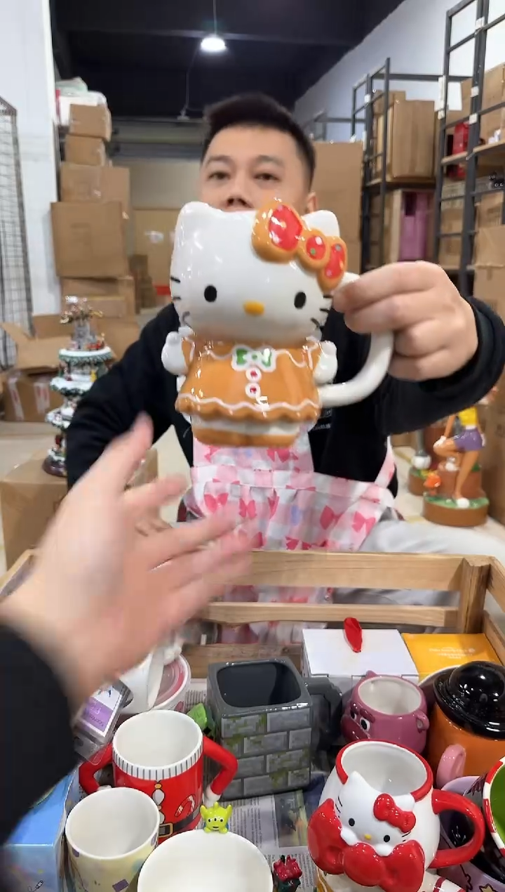 瓷片圣诞jbkt全身杯