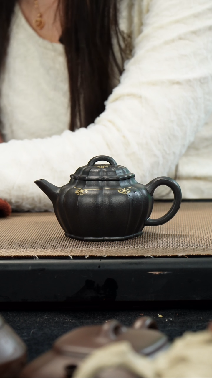 【闪购商品】紫砂茶壶生砂朱泥捂灰培风