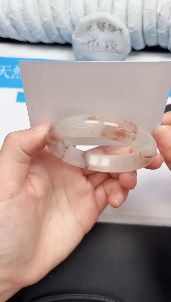 【闪购商品】石英质玉手镯未镶嵌174-56.2