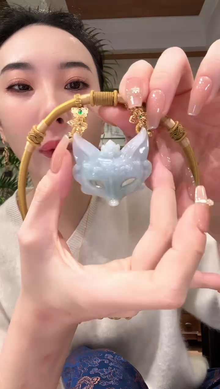 【闪购商品】翡翠颈饰未镶嵌国风