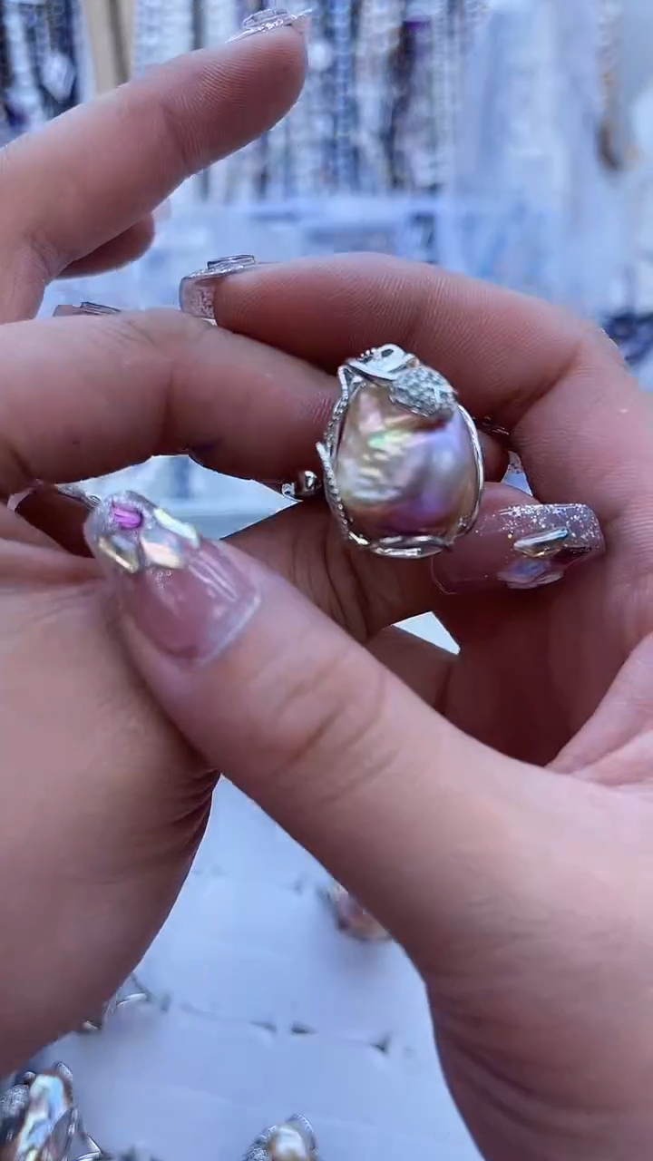 【闪购商品】淡水珍珠戒指未镶嵌667