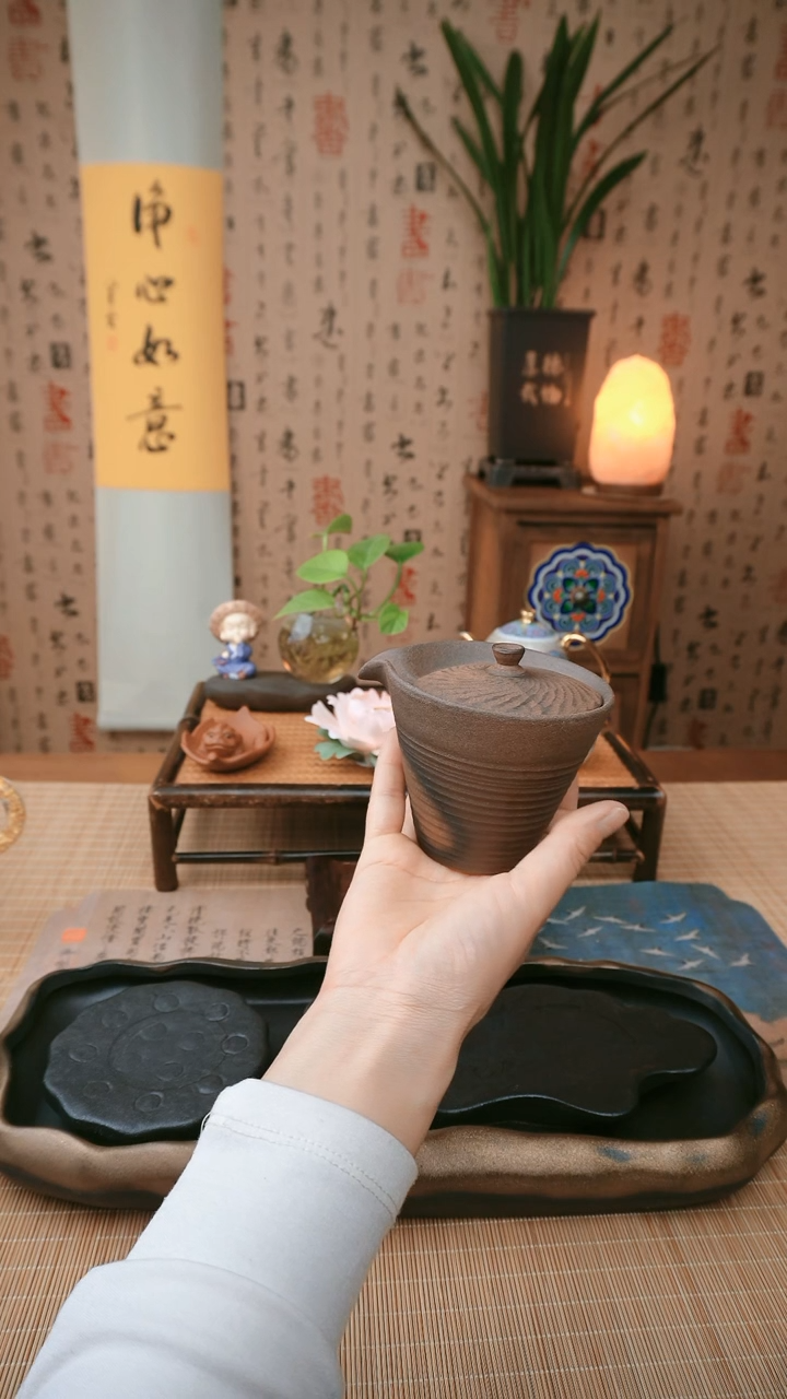 【闪购商品】粗陶盖碗粗陶盖碗