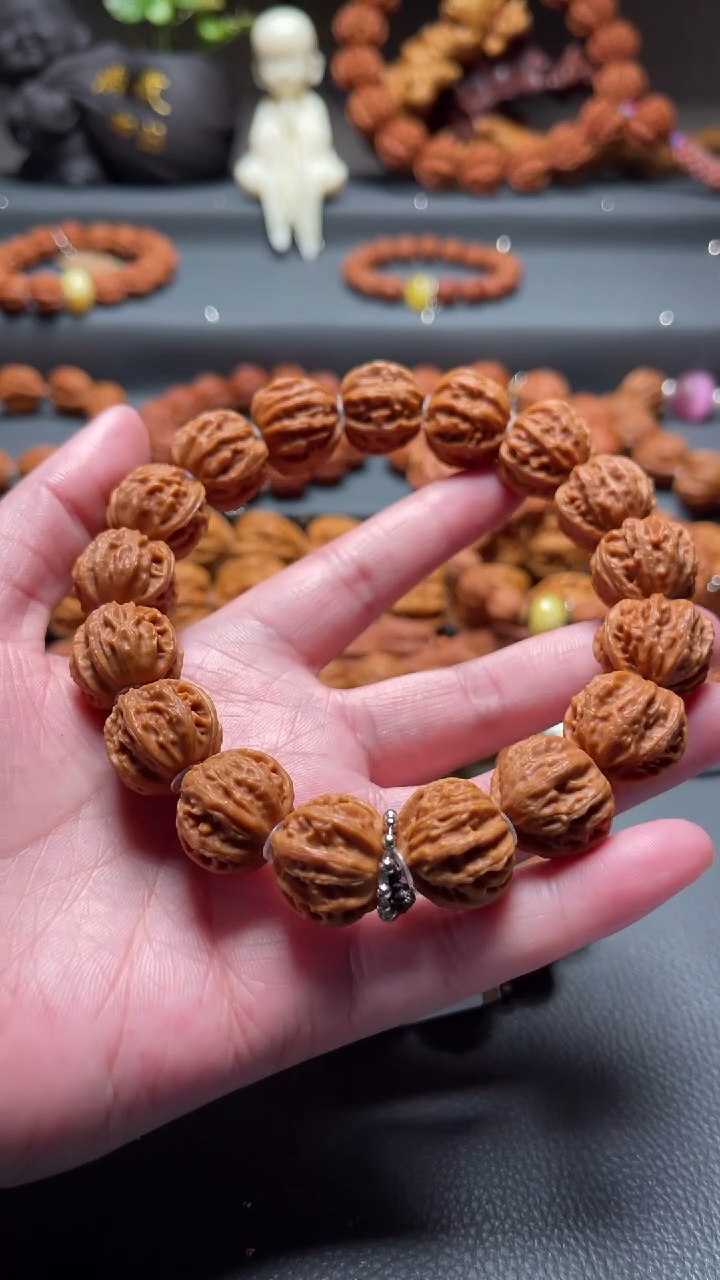 【闪购商品】文玩核桃吊坠文玩手串