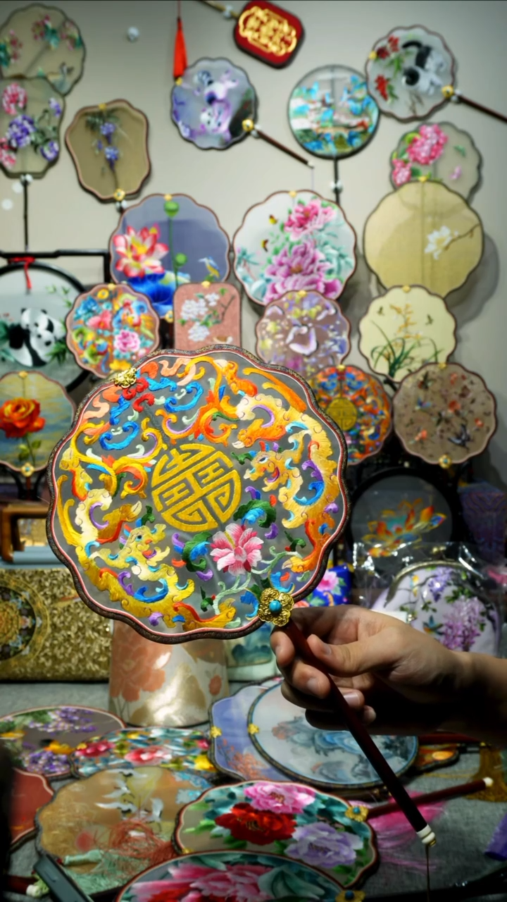 刺绣纯手工苏绣艺术品