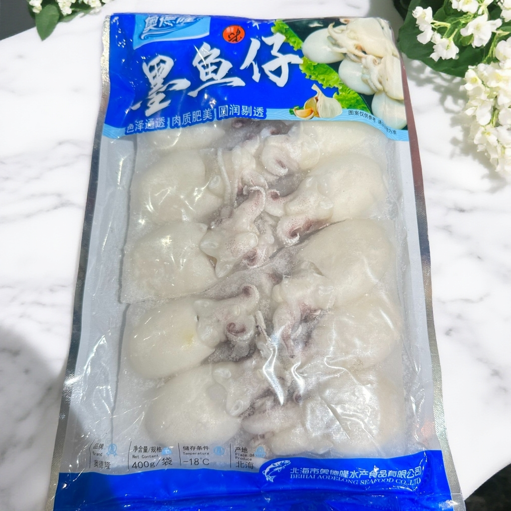 奥德隆墨鱼仔400g/袋