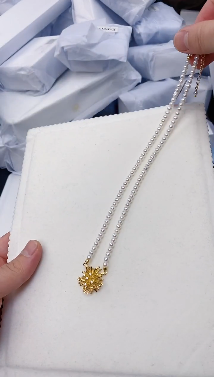 未镶嵌耳饰淡水珍珠XL1052